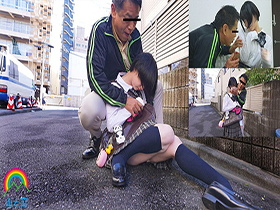 不倫追跡 通学路で不倫か！？舐めんなよ！ゲス教師と不埒メスガキを世間様に代わって俺が制裁！Ｊ系ねむらせ媚薬監禁　サンプル画像03